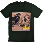 Blur Majica Parklife Album Unisex Green XL