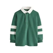 Next Majica temno zelena/bela