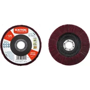 EXTOL Kombinirani brusni disk iz korunda, poln obseg, premer 125 x 15 mm, P120 - srednja grobost 8803391