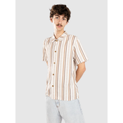 Rhythm Paisley Stripe Shirt cedar