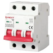NEX Preobremenilno varovalko PRO p042024 3P C 1A 6kA 230/400V AC