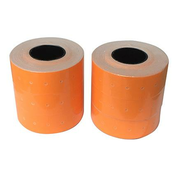 Apli nalepke za numerator 21x12,oranž,odstr. 6x1000 kos, enoredne