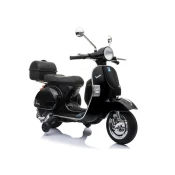 Licencirani Vespa skuter crni - motor na akumulator