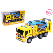 Traktor z avtom in efekti 26x10x14 cm - CZ embalaža