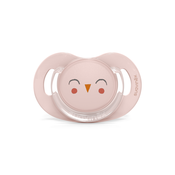 Suavinex - Anatomska duda Premium Owl 6-18m, Roza