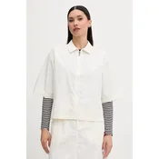 Srajca The North Face Redbox Nylon S/S Shirt White Dune M