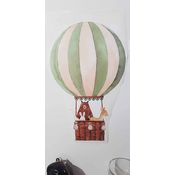 Zidna naljepnica Balon - Pastel zelena-siva, 53cm