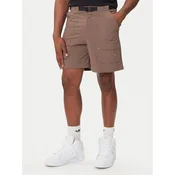 adidas Kratke hlače iz tkanine Premium Essentials Utility Cargo JW1081 Rjava Loose Fit