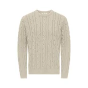 Only & Sons Pulover ONSKIM ecru