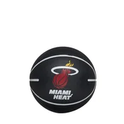 Wilson NBA DRIBBLER MIAMI HEAT, mini košarkaška lopta, crna WTB1100PDQMIA