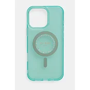 shumee Ovitek Guess IML Rhinestones MagSafe - iPhone 16 Pro Max (zelen)