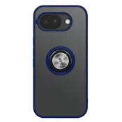 AVIZAR Ovitek z Obročkom za Google Pixel 10a Ojačana Zaščita z Magnetnim Nosilcem, Modra, (5000274237)