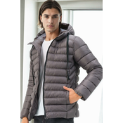 M8658 DEWBERRY MENS COAT-ANTHRACITE-1