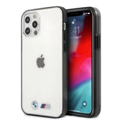 Bmw Ohišje BMW Sandblast za iPhone 12 Pro Max - prozorno
