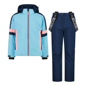 CMP KID G SET JACKET AND PANT, otroški smučarski kompleti, modra 35W0335