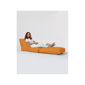 Hanah Home HANAH HOME Siesta Sofa Bed Pouf - Orange vrtna sedežna vreča, (21109025)