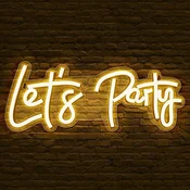 NEON LED svjetiljka Lets party FM-WN60