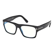 Tom Ford Okvir za naocare Blue block 0FT6035-B 155, Crni