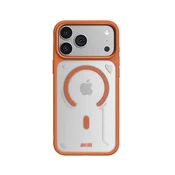 Lanxingxiansheng Maska za mobilni telefon IPhone 17 Pro / Pro Max, Providno-narandžasta