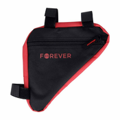 Forever kolesarska torba FB-100, 20x19x4 cm, večnamenska, odporna na vodo, črno-rdeča