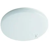 slomart LED stropna svetilka VARSO 18W 4000K 1700lm, z detektorjem gibanja, IP54, bela, okrogla