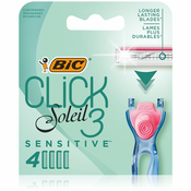 BIC Soleil Click Sensitive zamjenske glave 4 kom