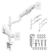 slomart Ergo Office ER-692 W nosilec za 2 monitorja (17-32 palcev), bel