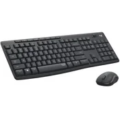 LOGITECH MK295 Silent Wireless Desktop Graphite YU