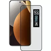 OBAL:ME 5D kaljeno steklo za Xiaomi Redmi Note 15 Pro+ 5G/Poco M8 Pro 5G črno