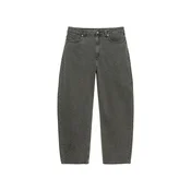 Pull&Bear Kavbojke črn denim