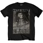 David Bowie Majica Ziggy Unisex Black 2XL