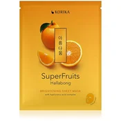 Svetlikajoča maska Superfruits Hallabong (svetlikajoča maska) 25 g