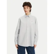 Srajca s primesjo lanu Tommy Jeans