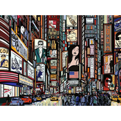 RAVENSBURGER New York Barvna sestavljanka 1000 kosov