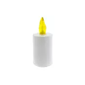 LED sveca LED/2xAA topla bela 10,8 cm bela