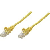 Intellinet RJ45 omrežni priključni kabel CAT 6 U/UTP [1x RJ45-vtič - 1x RJ45-vtič] 15 m rumen Intellinet