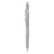 Rotring 600 srebrni kemijski olovak s gumbom 1,0 mm NRR2032578