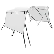 Vidaxl Bimini tenda s 3 loki in stranicami 183x(170-182)x137 cm