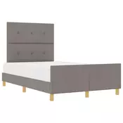 vidaXL vidaXL posteljni okvir v taupe, 120x190 cm, tkanina, (22053812)