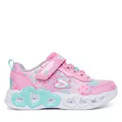 Skechers Superge Infinite Heart Lights 303261L/PKMT Roza