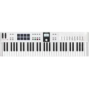 Arturia KeyLab Essential 61 mk3 MIDI sintesajzer White (Samo otvarano)
