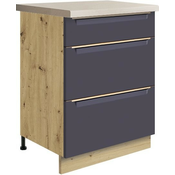 Donji element s ladicama Glamour Gla 10D 60 - plava