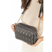 Madamra - Multi Compartment Quilted Crossbody Bag