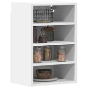 Viseci ormaric Riga Bijeli 40x29,5x60 cm Inženirsko drvo