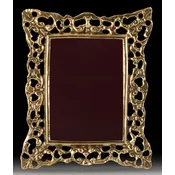 Casa Padrino luxury baroque picture frame gold 13 x H. 16 cm - Handmade baroque style bronze picture frame - Baroque decorative accessories - Noble & Magnificent