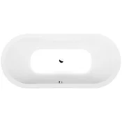 POLYSAN OVAL Premium Vgradna Kopalna Kad 185x80cm - Bela