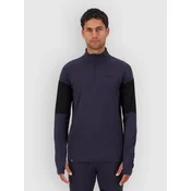 Mons Royale Olympus Merino 1/4 Zip Long Sleeve Base Laye black