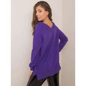 Sweatshirt-RV-BL-5850.11X-dark purple
