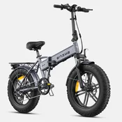 ENGWE Zložljivo električno kolo ENGWE EP-2 BOOST 250W z debelimi pnevmatikami 20*4.0 in dosegom 120 km, sivo, (5000234267)