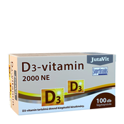 JutaVit - Vitamin D3 2000 IU (50 mcg), 100 mehkih kapsul